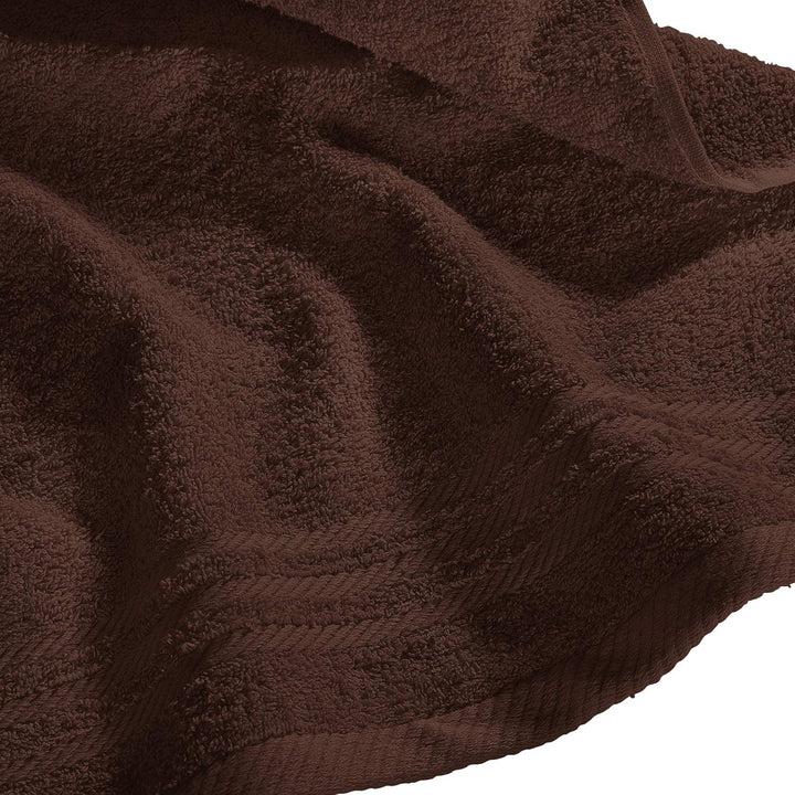 REDBEST Handtuchset, Frottierset New York 2-farbig 6-TLG. braun-beige - leichte, weiche Qualität, sa