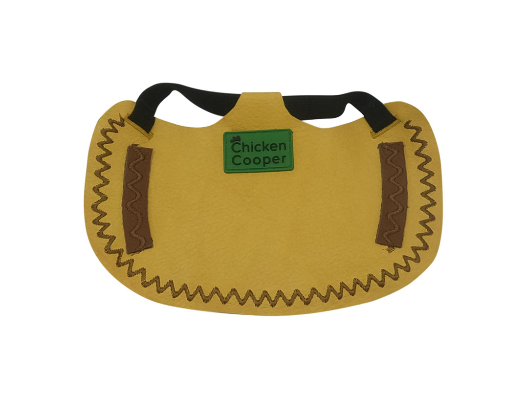 Chicken Cooper Hühnersattel, Hühnerweste, Federschutz, Geflügel Rückenschutz, Echtleder Handgemacht