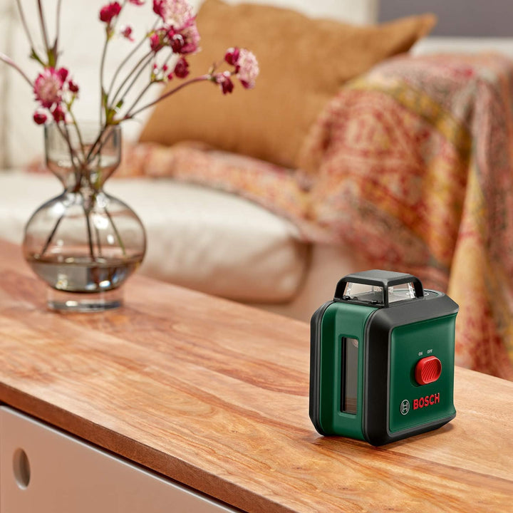 Bosch Kreuzlinienlaser UniversalLevel 360 mit Universalklemme MM 3 (vertikale + horizintale Laserlin