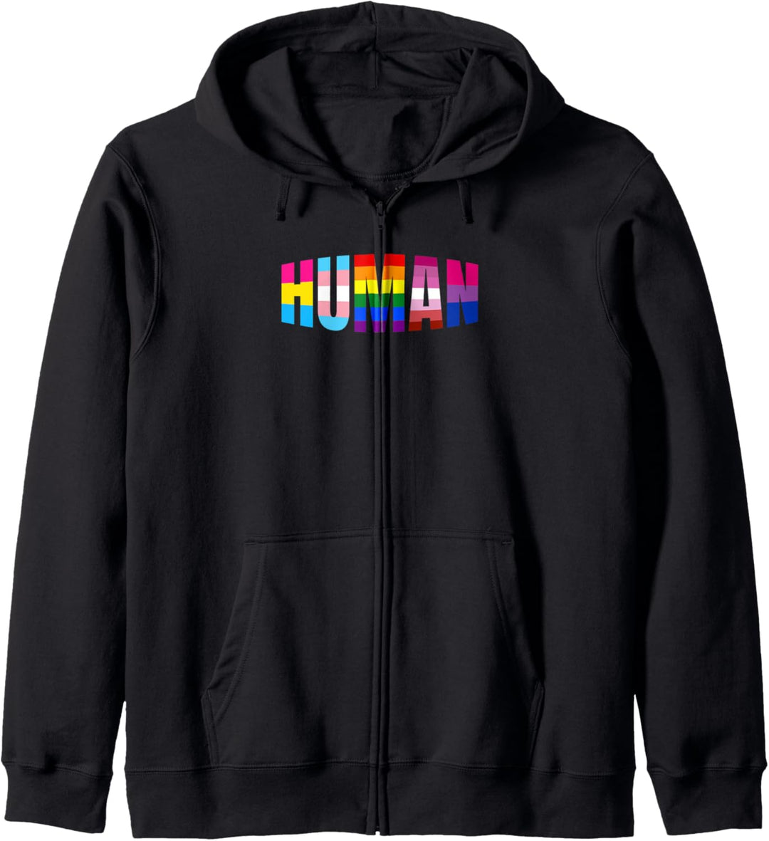 Human Lesbian Schwul Homo Outfit LGBT Gay Homosexualität Kapuzenjacke