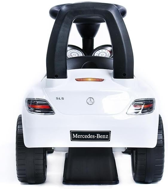 BSD Rutschauto Rutscher Mercedes-Benz Kinder Auto Baby Car mit Sound (Weiss) Weiss, Weiss