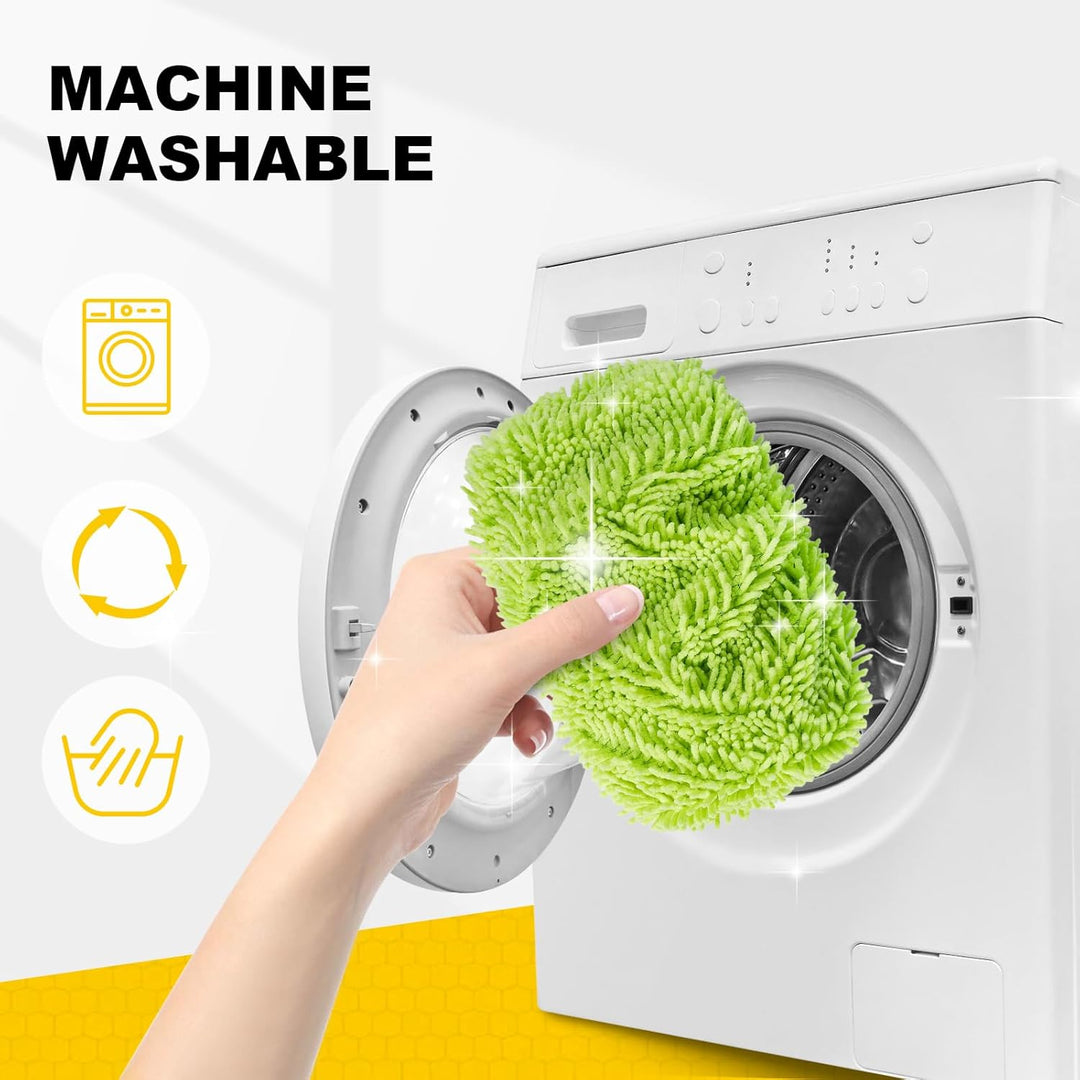 KEEPOW Mikrofaser-Tücher für Swiffer Bodenwischer – ideal für Swiffer Feuchte Bodentücher, Chenille-