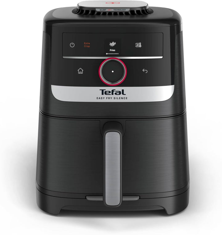 Tefal Easy Fry Smart & Silence Heissluftfritteuse, 5 Liter, extrem leise, Smart-Assist-System, von 4