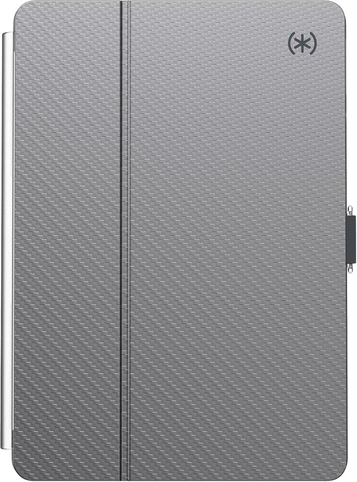 SPECK Schutzhülle/-Cover 'Balance Folio' mit Standfunktion für Apple iPad (2019), Grau/Klar, Grau/Kl