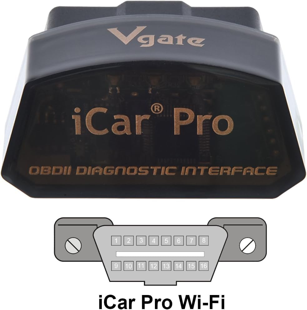 Vgate Code Reader Diagnosegerät OBD2 OBDII ELM327 kompatibel Scanner KFZ Adapter Fault motorkontroll