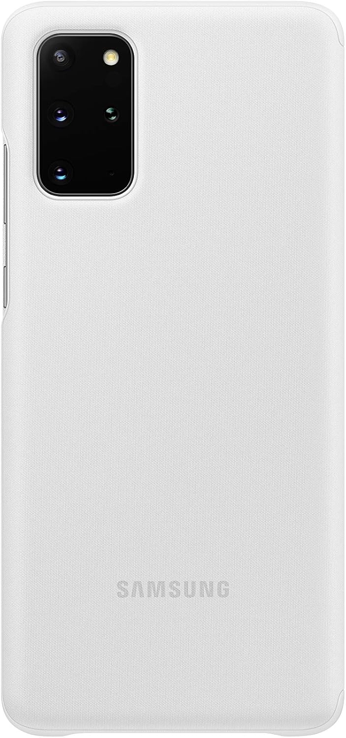 Samsung Clear View Smartphone Cover EF-ZG985 für Galaxy S20+ | S20+ 5G Flip Cover, Handy-Hülle, extr