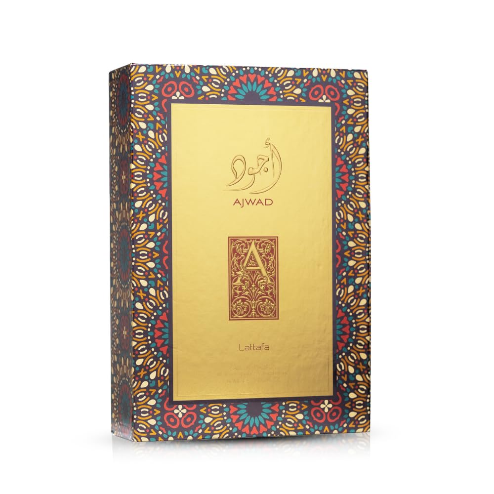 AJWAD Lattafa - EAU DE PARFUM, Natural spray-Vaporisateur, 60ML 60 ml (1er Pack), 60 ml (1er Pack)