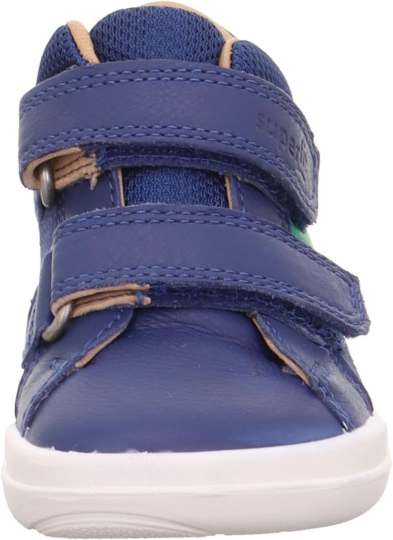 Superfit Jungen Superfree Lauflernschuhe 20 EU Weit Blau Grün 8000, 20 EU Weit Blau Gr&#xFC;n 8000