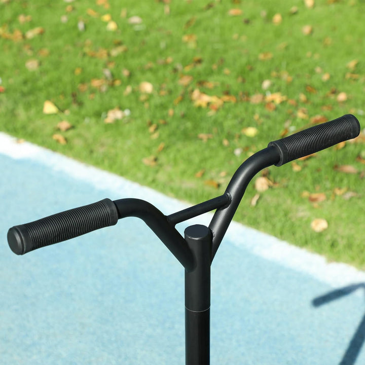 HOMCOM Stunt Scooter, Funscooter, Stuntscooter mit ABEC 9 Kugellagern, Kickscooter mit 100 mm Kunstl