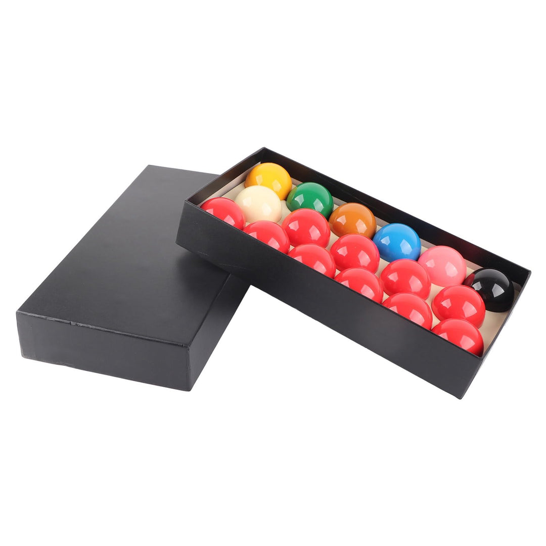 Snooker Kugeln Set 57,2 mm, 17 Stück Harz Snooker Balls Set für Britisches Billard Wettbewerbe und F
