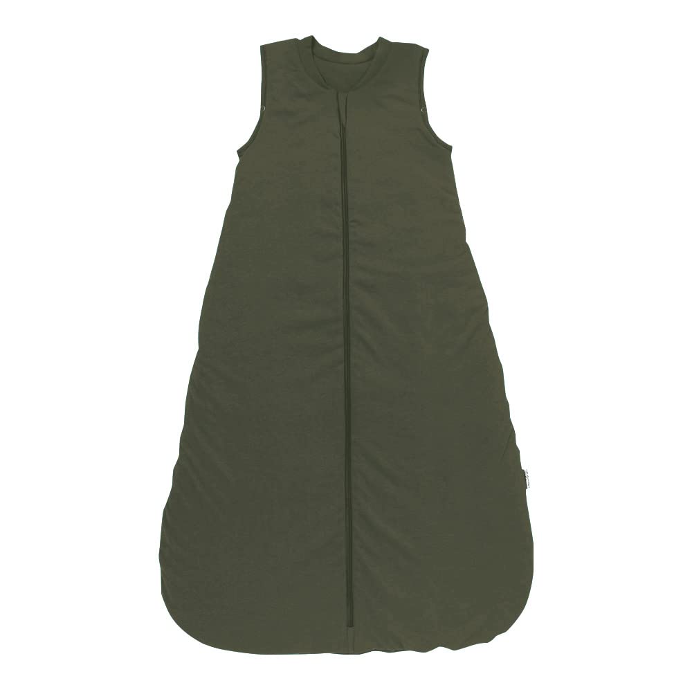 Schlummersack leicht gefütterter Babyschlafsack Frühjahr/Sommer 1.0 Tog für Mädchen und Jungs - in v