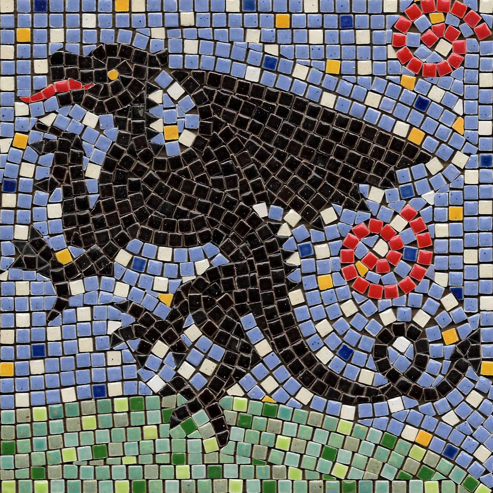 Mosaik bastelset, DIY 20x20cm, Drachen, Drachen