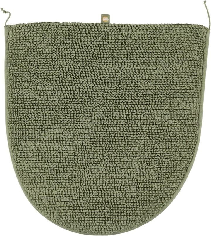 Rhomtuft Badteppiche Prestige Olive - 404 Deckelbezug 45x50 cm, Deckelbezug 45x50 cm