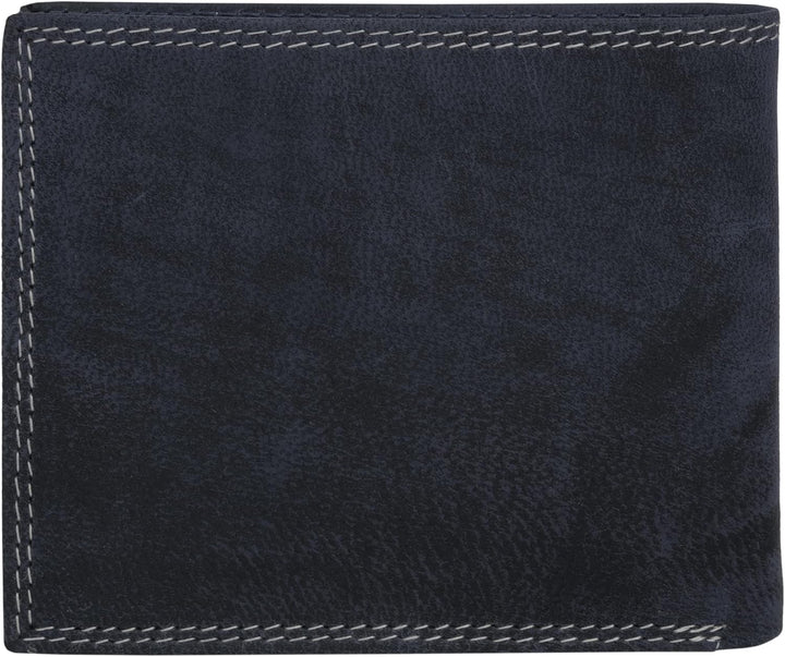 bruno banani Geldbörse Echt Leder Herren | | 021121, Blau