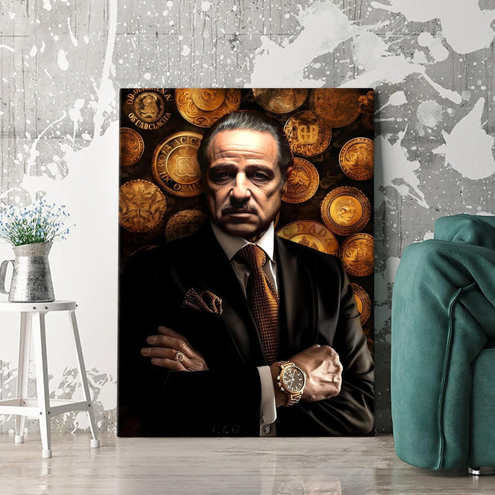 Artmazing | The Godfather Bild | Poster &amp; Kunstdrucke | Bild Der Pate | Bild Hochformat | S Art Bild