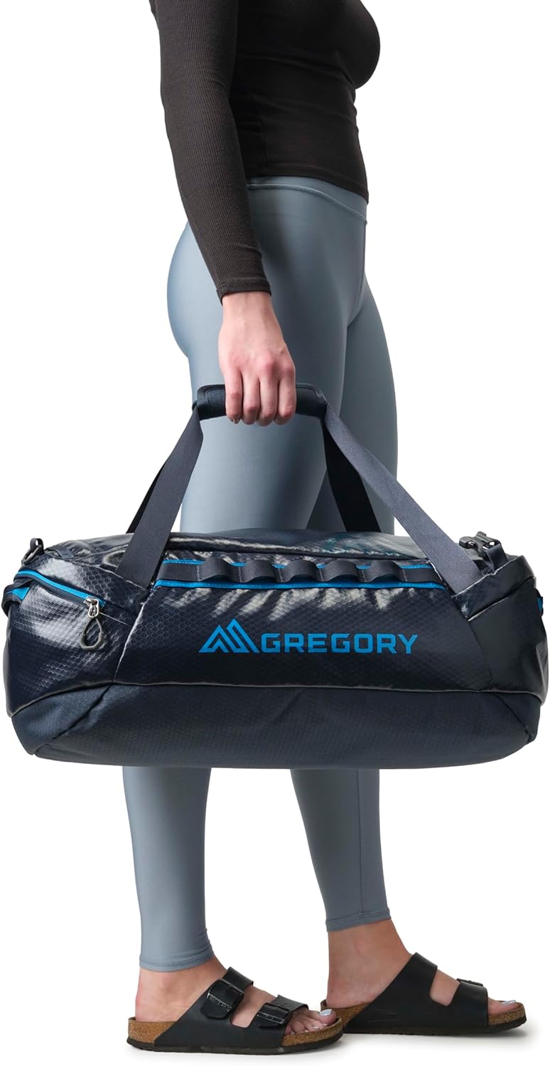 Gregory Alpaca Blau Duffel bag with removable shoulder straps, Blau Duffel bag with removable should