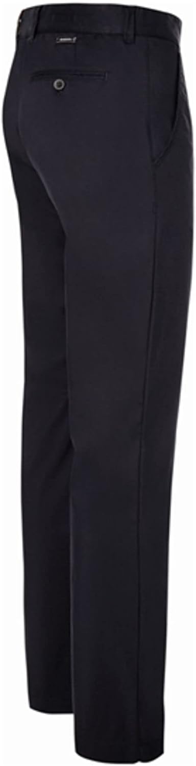 ALBERTO Regular Slim Fit Hose Material-Mix Grösse L32 33 Nachtblau, 33 Nachtblau