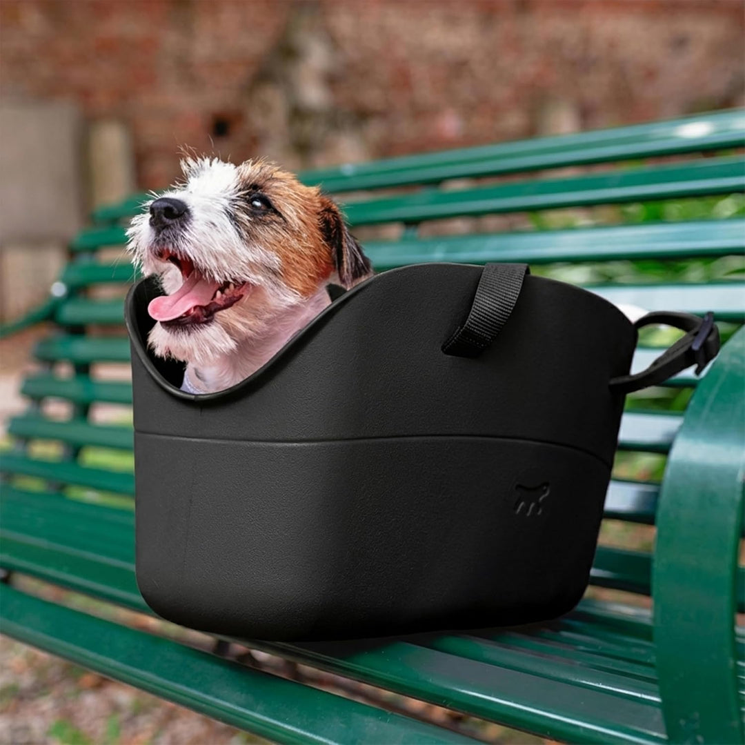 Ferplast Hundetragetasche für kleine Hunde und Katzen WITH-ME, Transporttasche für Haustiere, Hundet