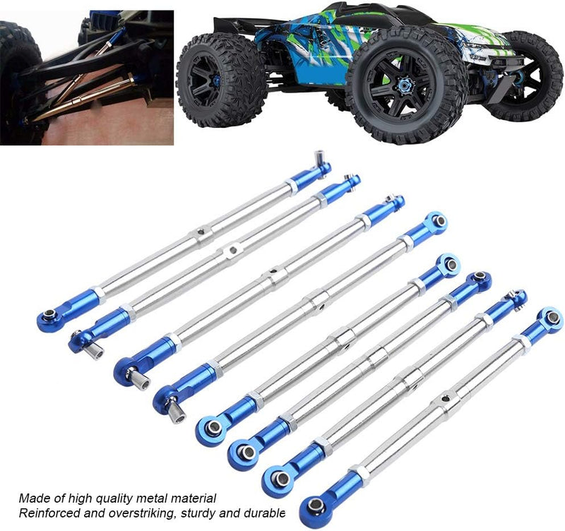 8PCS verstellbare Metall-Spurstange RC-Autozubehör für Traxxas 1/10 E-REVO2.0 5319X 5338R