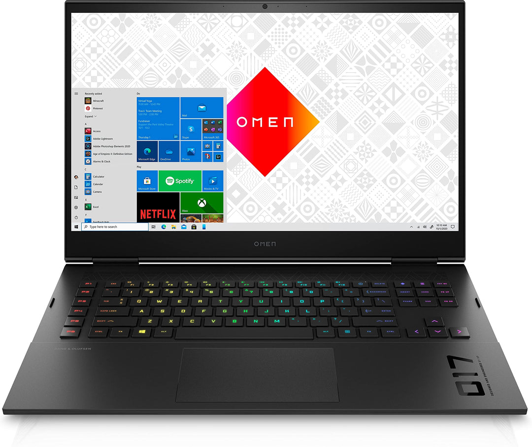 OMEN Gaming Laptop | 17,3" QHD IPS 165Hz Display | Intel Core i9-11900H | 32GB DDR4 RAM | 1TB SSD |