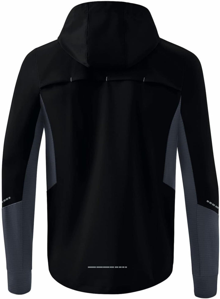 Erima Herren RACING Running Jacke S Schwarz, S Schwarz