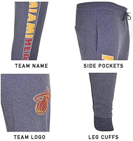 Ultra Game Herren Soft Fleece Active Jogger Sweatpants Trainingshose Philadelphia 76ers S, Philadelp
