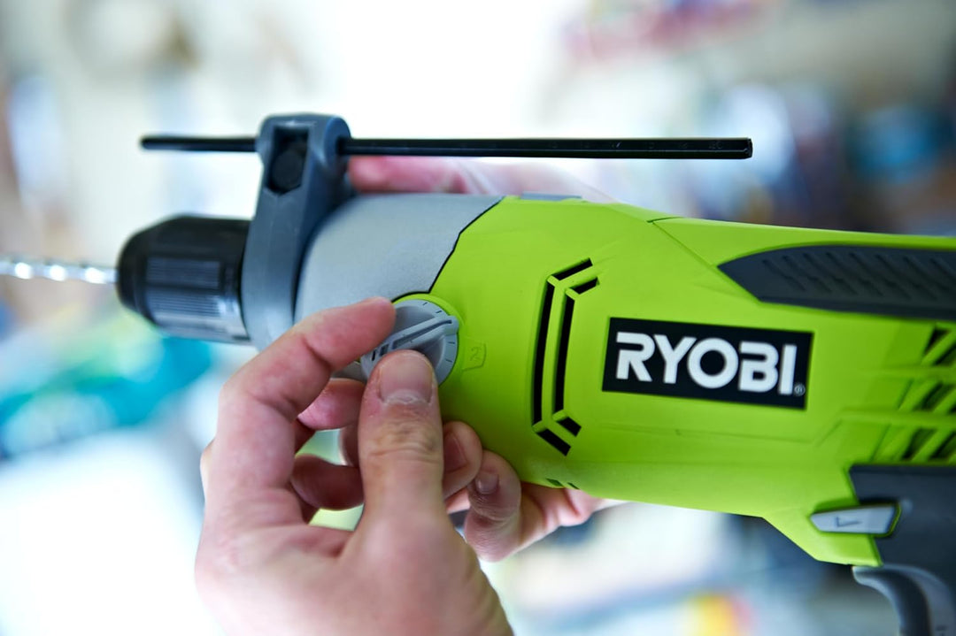 Ryobi RPD1200K 2-stufiger Schlagbohrer, 1200 W, 360 Grad Fall, 230 V, 1200 W