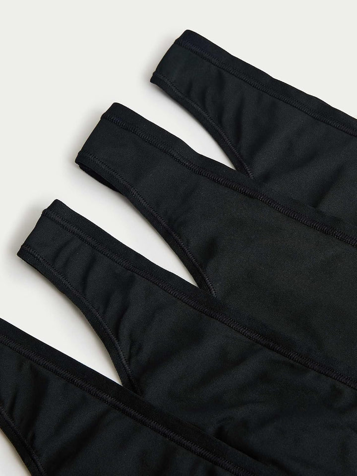 Marks & Spencer 5Er-Pack Tief Sitzende Tangas Aus Mikrofaser Damen, 34