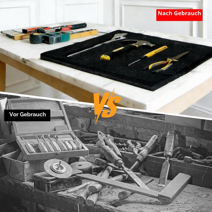 Werkzeugeinlage, Hartschaumplatte 8er-Pack mit Schaumstoff Cutter Cut Precision Defined Werkzeugkist