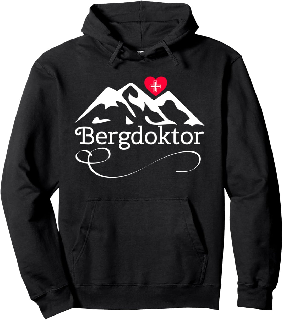 Lustiges Bergdoktor Design als Geschenk Pullover Hoodie
