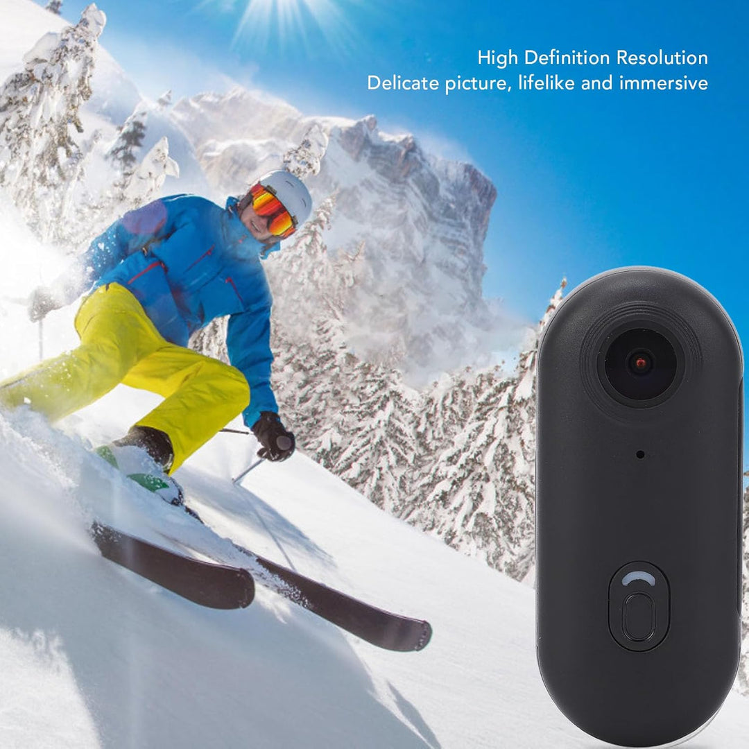 Eujgoov 1080P Sportkamera Magnetisch Weitwinkel Action Cam für Outdoor Abenteuer Angeln Radfahren