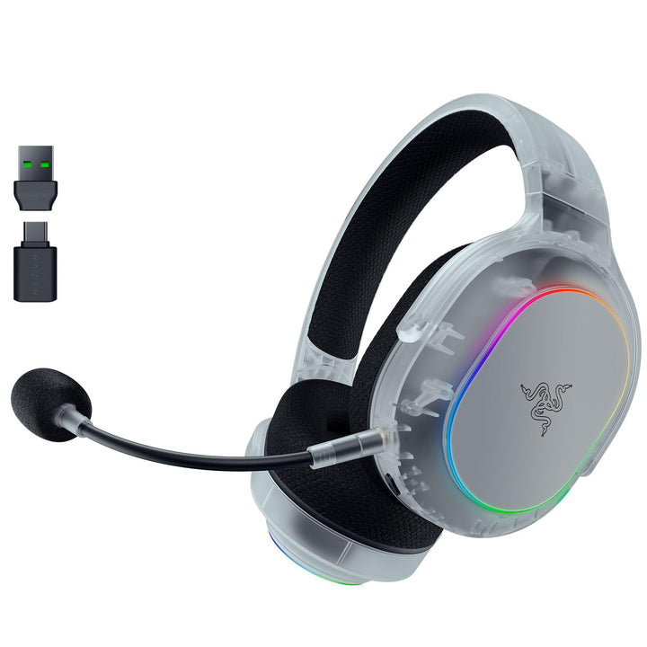 Razer Barracuda X Chroma Phantom White - Kabelloses Multi-Plattform Gaming-Headset - 285g - Triforce