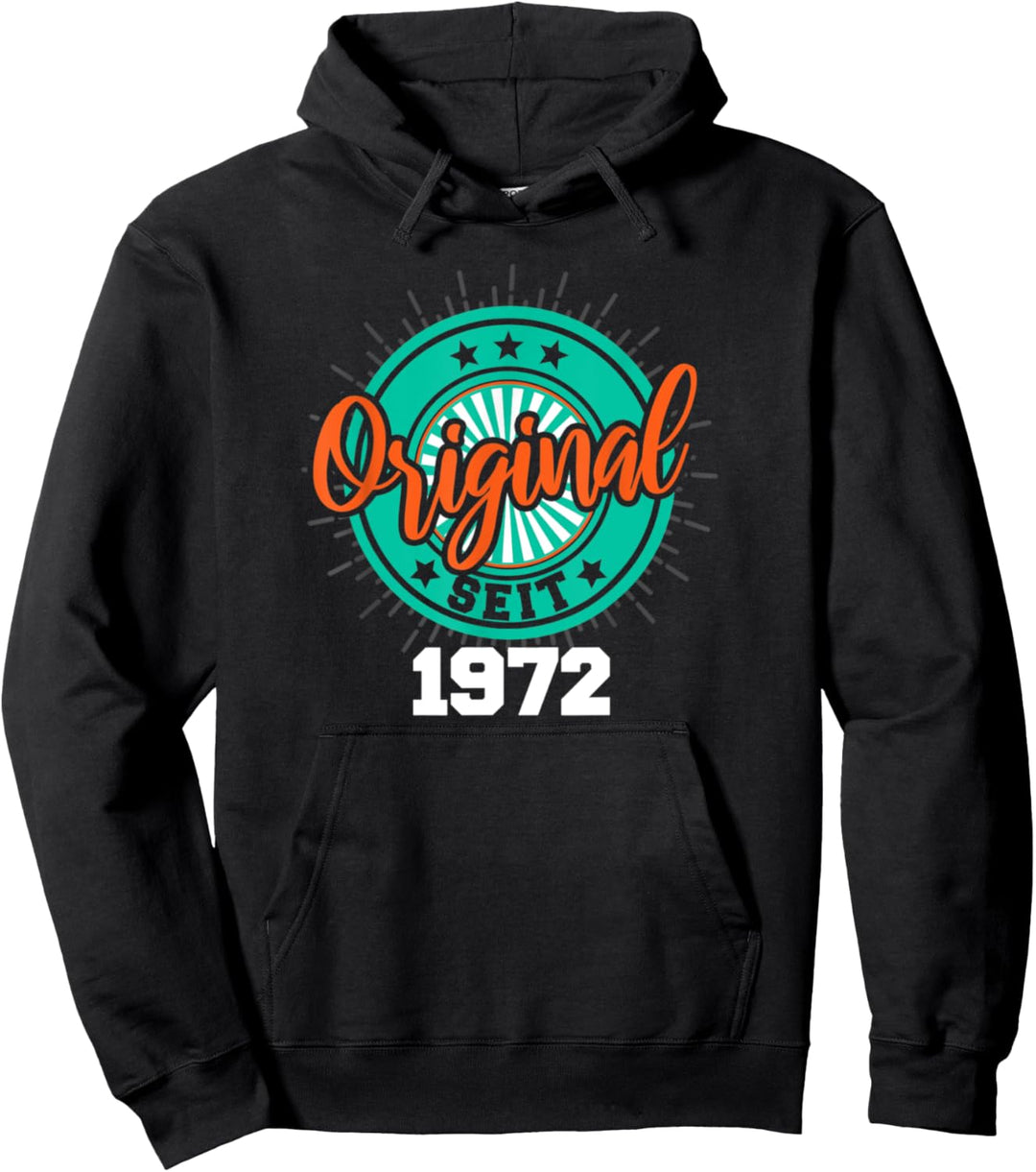 Geboren im Jahr 1972 50th Geburtstag 50 Vintage Pullover Hoodie
