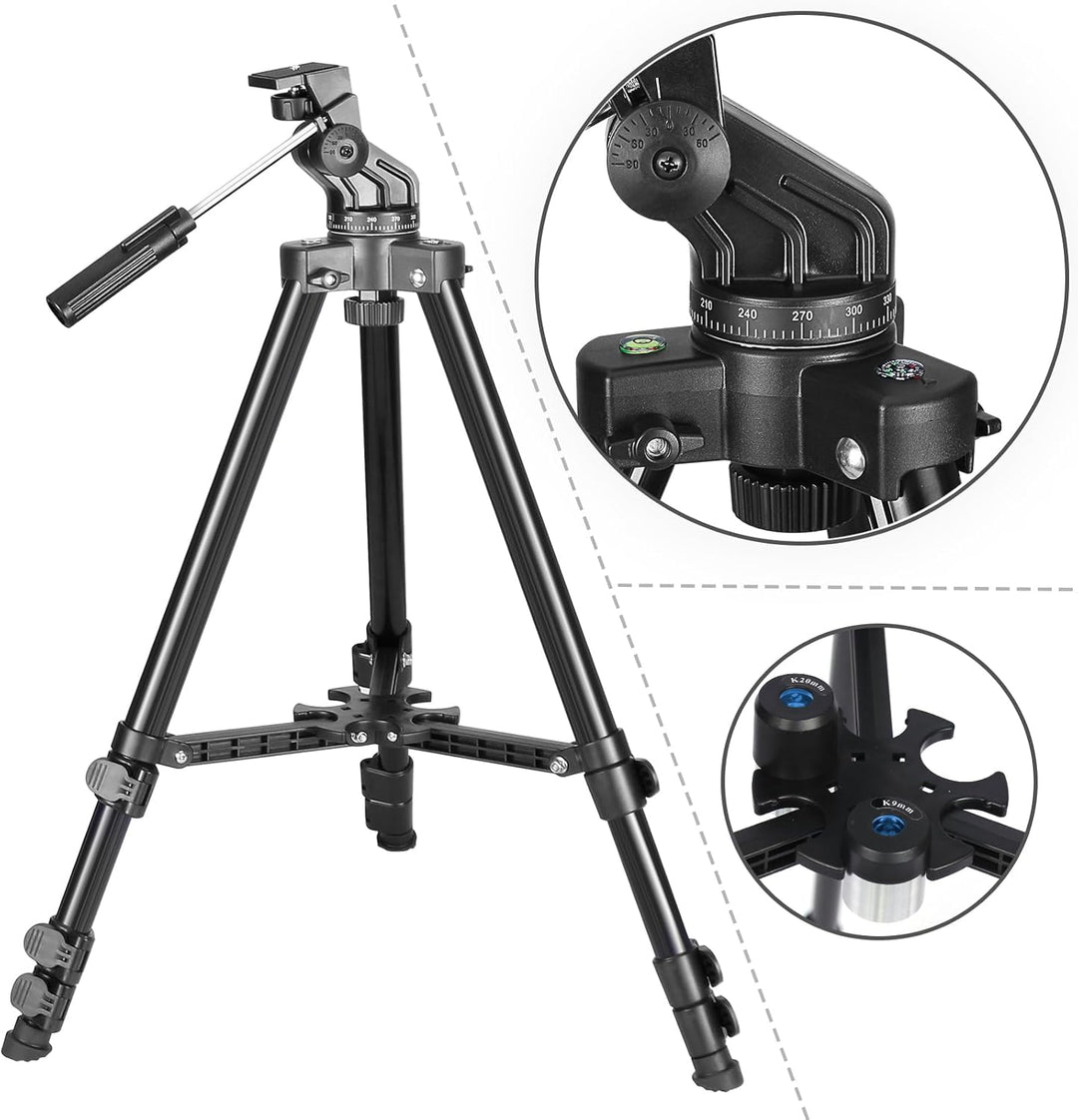 Teleskope für Erwachsene Astronomie, 80mm Aperture 600mm Refraktor Teleskop für Kinder, Anfänger, BA
