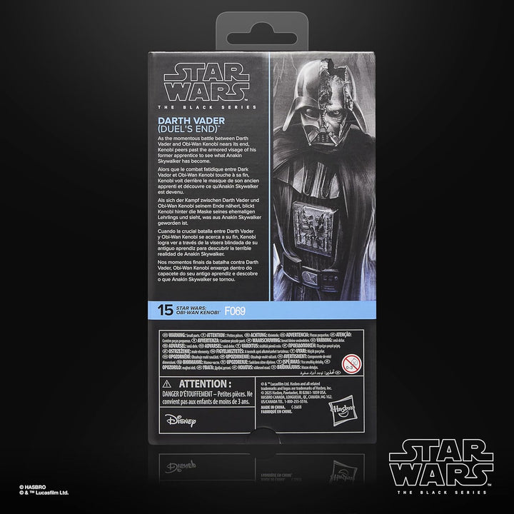 Star Wars The Black Series Darth Vader (Duel's End), Obi-Wan Kenobi Action-Figur zum Sammeln (15 cm)