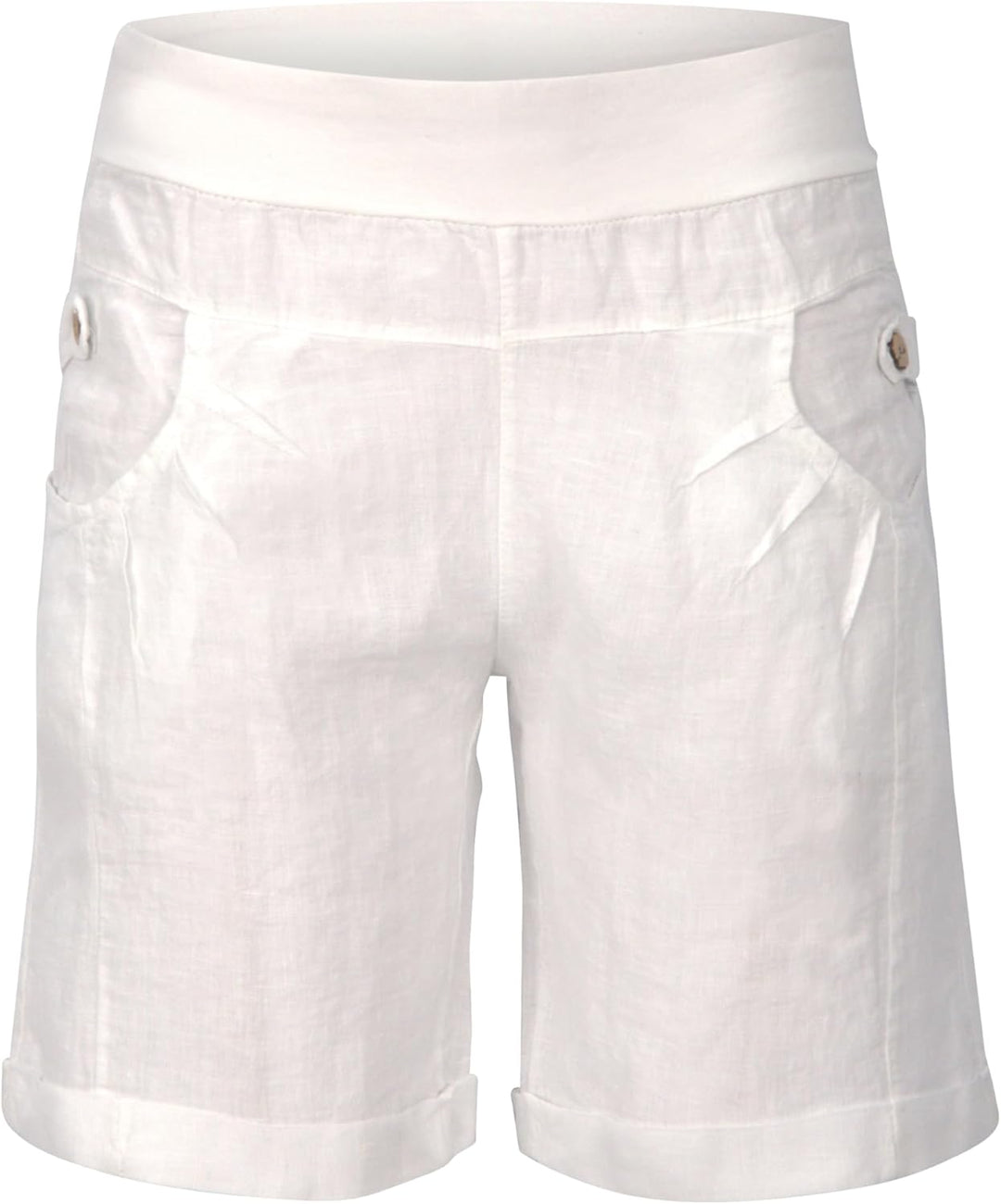Malito Damen Bermuda aus Leinen | lässige Kurze Hose | Shorts für den Strand | Pants - Hotpants 3001