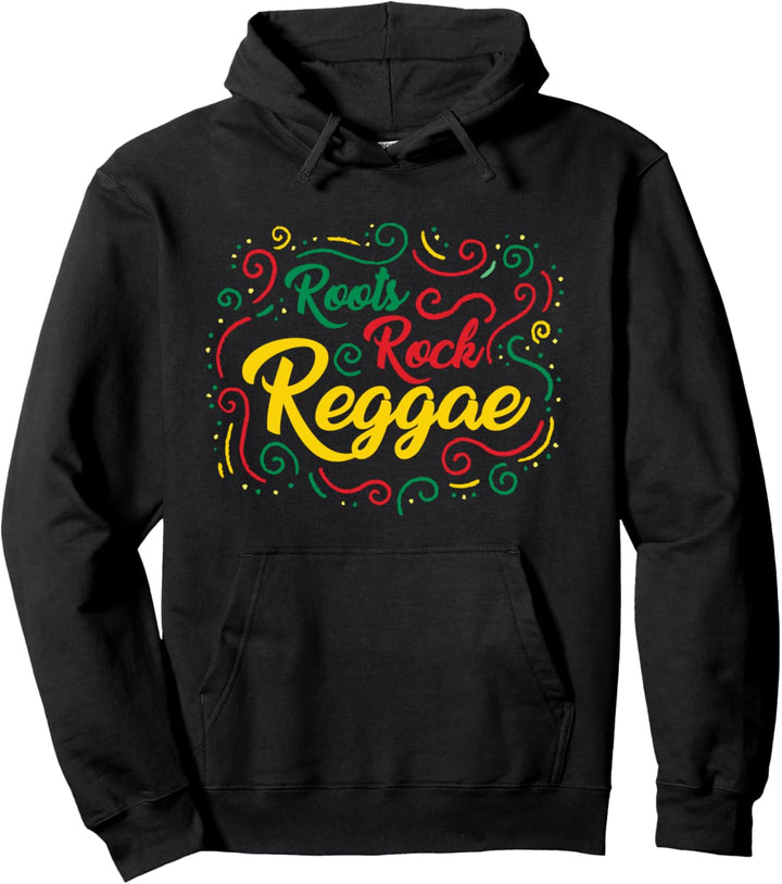 Reggae Dancehall Musik - Rasta Rastafari Reggae Pullover Hoodie
