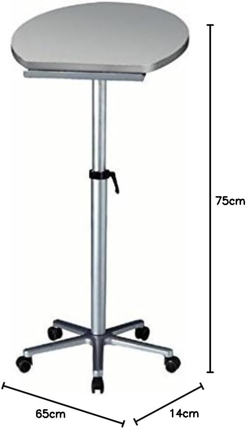 Maul ergonomisches Stehpult | Stufenlos höhenverstellbar 75-120 cm | Mobiler Schreibtisch für Arbeit