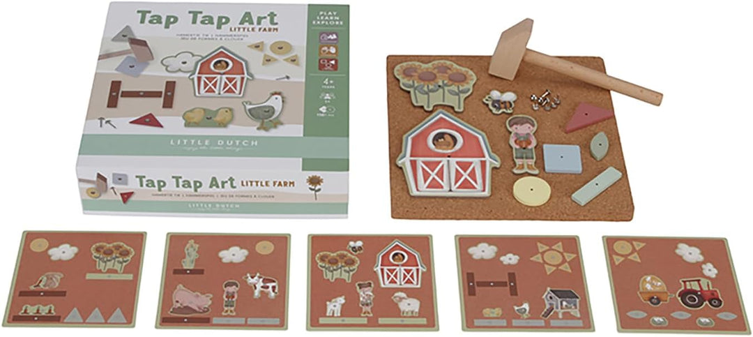 Little Dutch Hammerspiel Nagelspiel Tap Tap Art (Little Farm), Little Farm