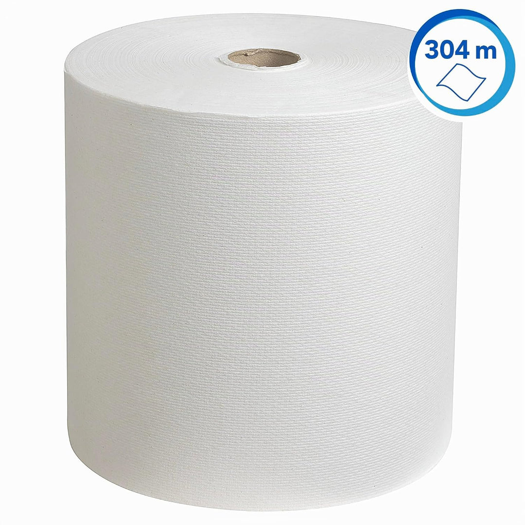 Scott gerollte Papierhandtücher 6667 - Rollenhandtuch für Spender - 6 x 304 m Papierhandtuchrollen-