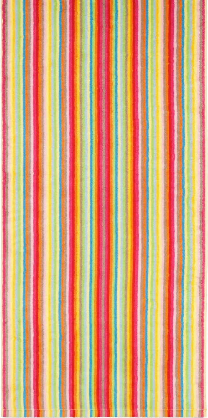 CAWÖ Home Handtücher Life Style Streifen 7008 Multicolor - 25 Saunatuch 70x180 cm, Saunatuch 70x180