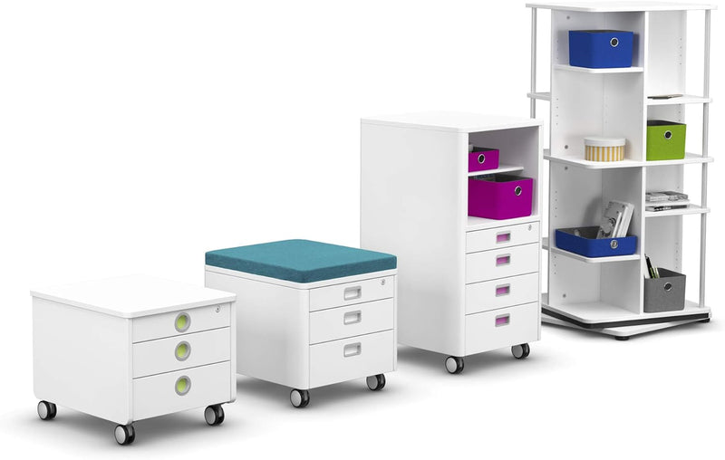 moll Pad, Sitzkissen für die Rollcontainer moll Pro und moll Cubic, abnehmbar und leicht zu reinigen