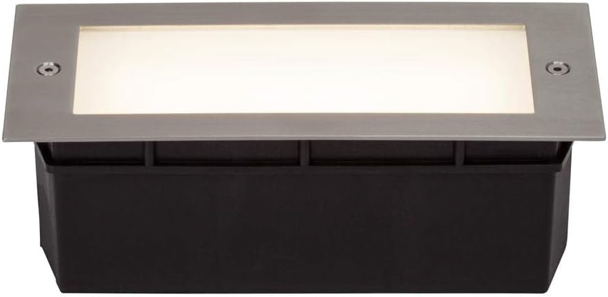 AEG WALL LED Wandeinbauleuchte 25,2 cm Satiniert Nickel gebürstet