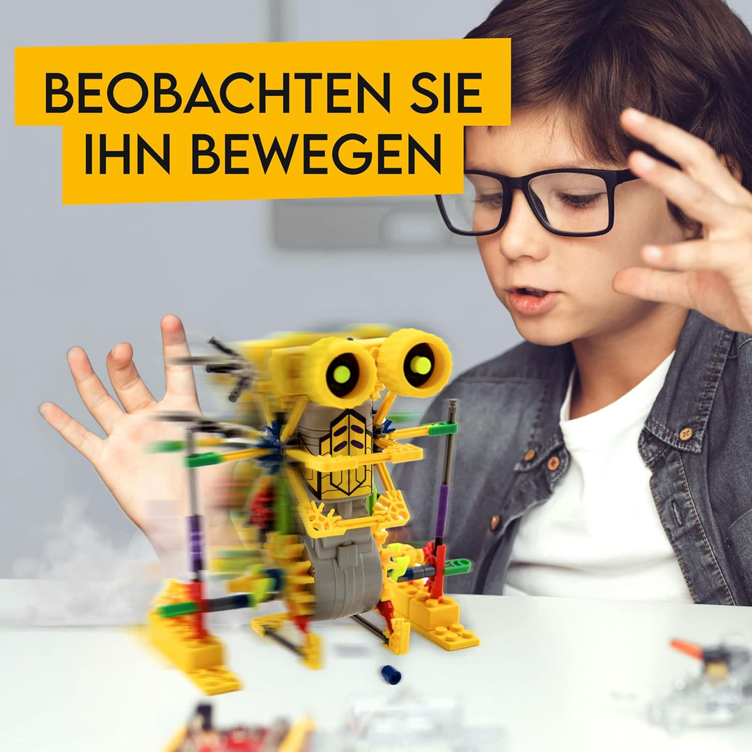 Science4You Betabot Roboter-Bausatz für Kinder, Baue deinen eigenen Roboter, Robotik-Set mit 126 Tei