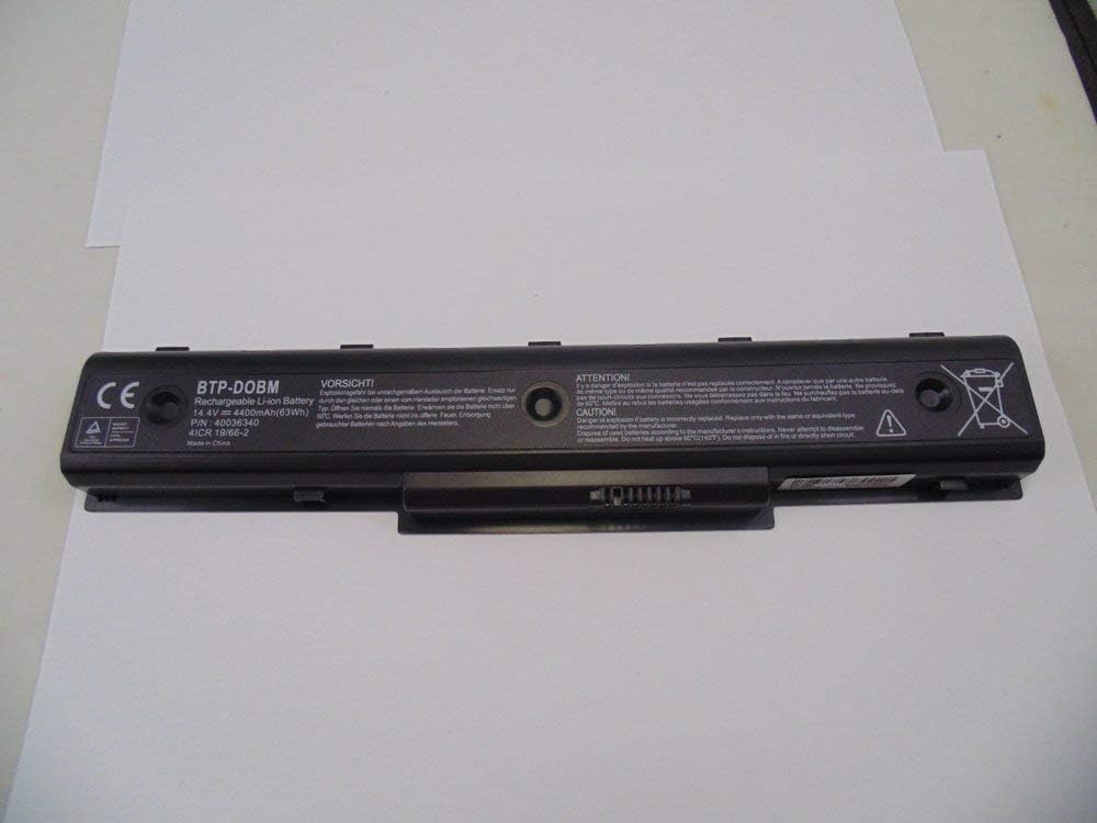 POWER WINGS 14.4V 4400mAh BTP-DOBM Batería para Medion Akoya E7218 MD97872 MD98680 P7624 P7812 MD987