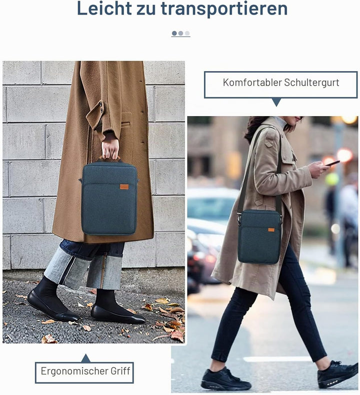 MoKo 9-11" Tablet Tasche Hülle, Tragetasche für iPad Pro 11 M2 2022-2018/iPad 10. 10,9 2022/iPad Air