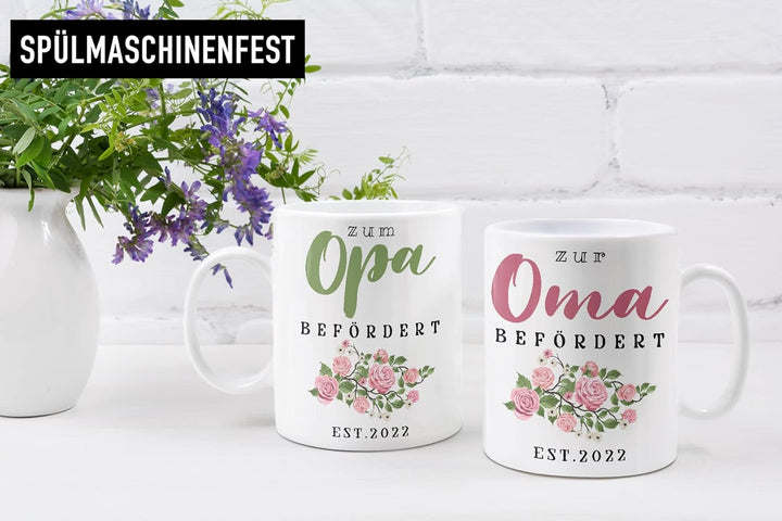 Trendation - Ihr werdet Oma und Opa 2022 Geschenke Schwangerschaft Verkünden Überraschung Baby Du Wi