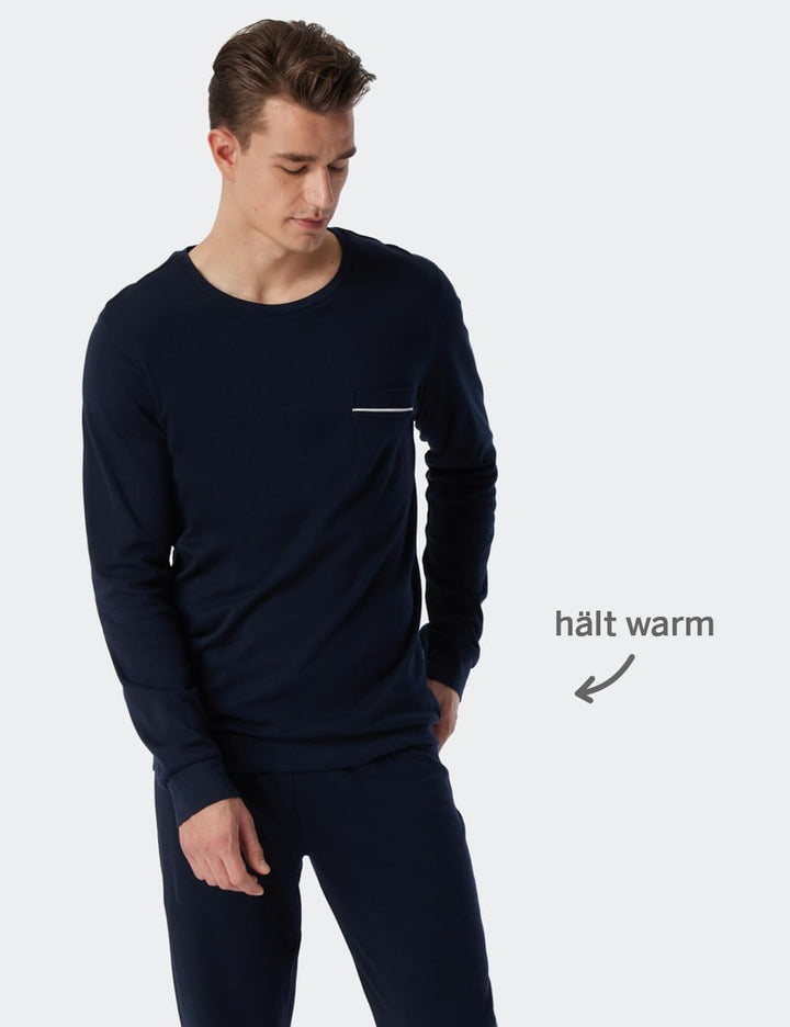 Schiesser Herren Schlafanzug kurz Rundhals - Nightwear Set 50 Jade 2, 50 Jade 2