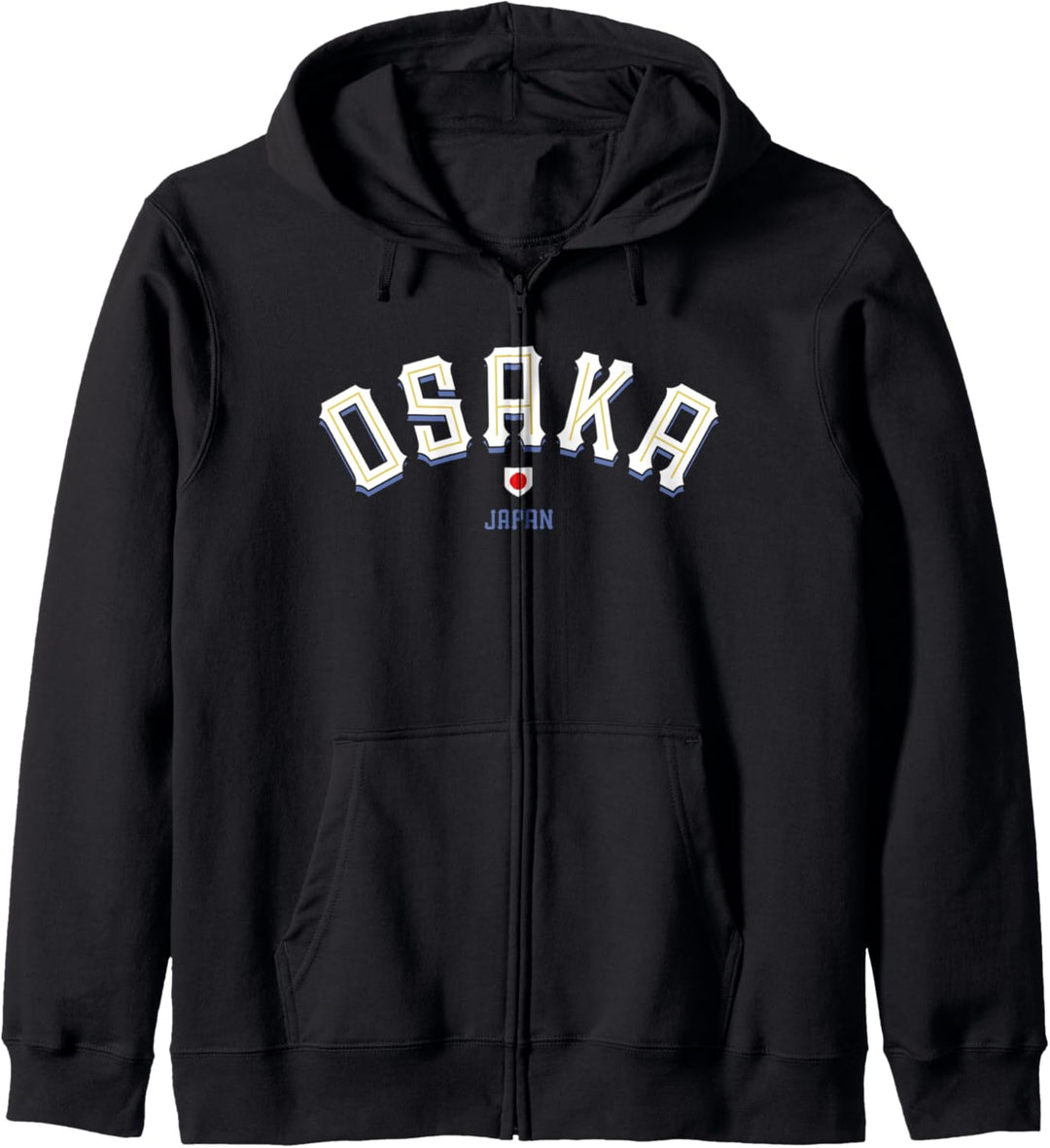 Osaka Japan | Retro japanische Honshu Stadtreise Kapuzenjacke
