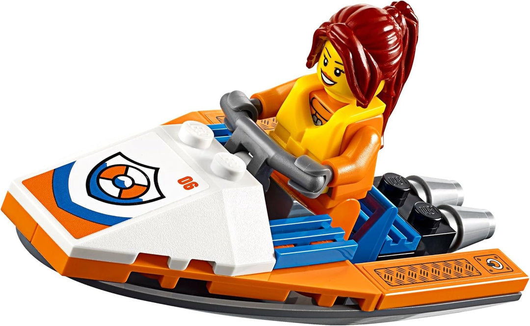 LEGO City 60166 - "Seenot-Rettungshubschrauber Konstruktionsspiel, bunt